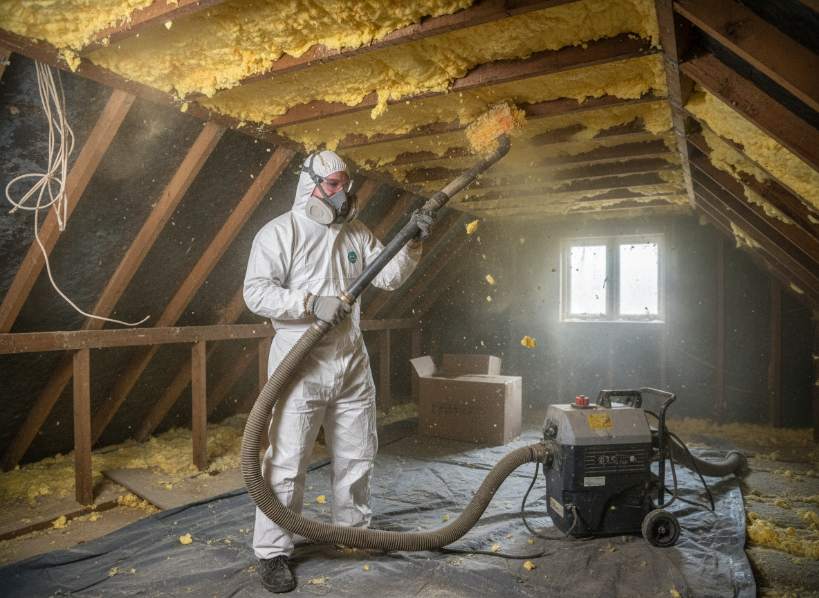Spray Foam Removal in Stafford